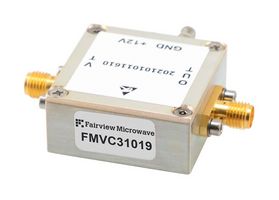 FAIRVIEW MICROWAVE FMVC31018 VOLTAGE CONTROLLED OSCILLATOR, 850 MHZ TO 890 MHZ, POUT 8 DBM, PHASE NOISE OF -99 DBC-HZ, 0V TO 5V TUNING RANGE, SMA