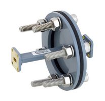 FAIRVIEW MICROWAVE FMWAD5008 WR-28 WAVEGUIDE BULKHEAD ADAPTER USING UG-599-U SQUARE COVER FLANGE AND OPERATING FROM 26.5 GHZ TO 40 GHZ ROHS COMPLIANT: YES