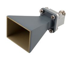 FAIRVIEW MICROWAVE FMWAN090-15ELNF WR-90 STANDARD GAIN HORN WITH 15 DBI GAIN, END LAUNCH N FEMALE CONNECTOR