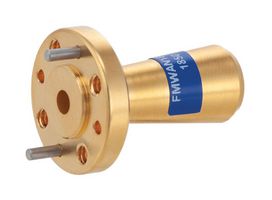 FAIRVIEW MICROWAVE FMWAN1042 CONICAL GAIN HORN WAVEGUIDE ANTENNA, WR-12, 68 GHZ TO 77 GHZ, UG-387-U ROUND COVER FLANGE, 15 DBI NOMINAL GAIN ROHS COMPLIANT: Y