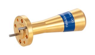 FAIRVIEW MICROWAVE FMWAN1068 CONICAL GAIN HORN WAVEGUIDE ANTENNA, WR-5, 140 GHZ TO 220 GHZ, UG-387-U ROUND COVER FLANGE, 25 DBI NOMINAL GAIN ROHS COMPLIANT: