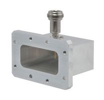 FAIRVIEW MICROWAVE FMWCA9822 WR-187 CMR-187 FLANGE TO N FEMALE WAVEGUIDE TO COAX ADAPTER OPERATING FROM 3.95 GHZ TO 5.85 GHZ