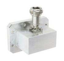 FAIRVIEW MICROWAVE FMWCA9876 WR-137 CMR-137 FLANGE TO N FEMALE WAVEGUIDE TO COAX ADAPTER OPERATING FROM 5.85 GHZ TO 8.2 GHZ
