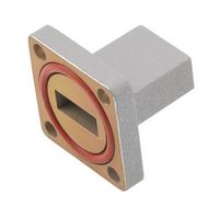FAIRVIEW MICROWAVE FMW42TR1002 WR-42 WAVEGUIDE TERMINATION 1 WATT WITH A 19.6 GHZ TO 21.2 GHZ FREQUENCY RANGE, ALUMINUM WITH UG STYLE FLANGE