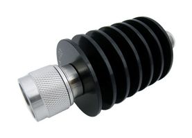 FAIRVIEW MICROWAVE SA18N25WA-03 3 DB FIXED ATTENUATOR N MALE PLUG TO N FEMALE JACK UP TO 18 GHZ RATED TO 25 WATTS, HEATSINK BODY, 1.35 VSWR ROHS COMPLIANT: YES