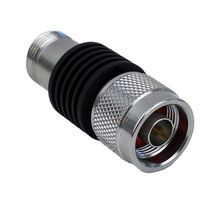 FAIRVIEW MICROWAVE SA18N5WA-20 20 DB FIXED ATTENUATOR N MALE PLUG TO N FEMALE JACK UP TO 18 GHZ RATED TO 5 WATTS,HEATSINK BODY,1.35 VSWR ROHS COMPLIANT: YES