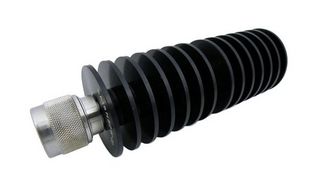 FAIRVIEW MICROWAVE SA18N50W-40 40 DB FIXED ATTENUATOR N MALE PLUG TO N FEMALE JACK UP TO 18 GHZ RATED TO 50 WATTS,HEATSINK BODY,1.5 VSWR ROHS COMPLIANT: YES