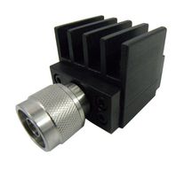 FAIRVIEW MICROWAVE SA4N25-20 20 DB FIXED ATTENUATOR N MALE PLUG TO N FEMALE JACK UP TO 4 GHZ RATED TO 25 WATTS,HEATSINK BODY,1.2 VSWR ROHS COMPLIANT: YES