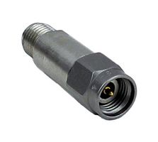FAIRVIEW MICROWAVE SA4018-02 2 DB FIXED ATTENUATOR 2.92MM MALE PLUG TO 2.92MM FEMALE JACK UP TO 40 GHZ RATED TO 2 WATTS,PASSIVATED STAINLESS STEEL BODY,1.6 V