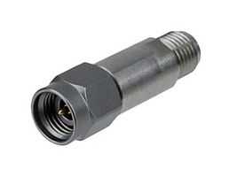 FAIRVIEW MICROWAVE SA4018-03 3 DB FIXED ATTENUATOR 2.92MM MALE PLUG TO 2.92MM FEMALE JACK UP TO 40 GHZ RATED TO 2 WATTS,PASSIVATED STAINLESS STEEL BODY,1.6 V