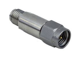 FAIRVIEW MICROWAVE SA4018-06 6 DB FIXED ATTENUATOR 2.92MM MALE PLUG TO 2.92MM FEMALE JACK UP TO 40 GHZ RATED TO 2 WATTS,PASSIVATED STAINLESS STEEL BODY,1.6 V