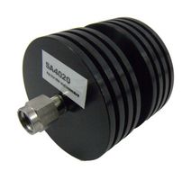 FAIRVIEW MICROWAVE SA4020-10 10 DB FIXED ATTENUATOR 2.92MM MALE PLUG TO 2.92MM FEMALE JACK DIRECTIONAL UP TO 40 GHZ RATED TO 10 WATTS,HEATSINK BODY,1.4 VSWR