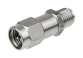 FAIRVIEW MICROWAVE SA6HA-20 RF Fixed Attenuator, SMA Plug to SMA Jack, 20 dB, DC To 6GHz, 2 W, 50 ohm, Stainless Steel
