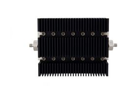 FAIRVIEW MICROWAVE SA6SFSF100W-50 50 DB FIXED ATTENUATOR SMA FEMALE JACK TO SMA FEMALE JACK DIRECTIONAL UP TO 6 GHZ RATED TO 100 WATTS, HEATSINK BODY, 1.45 VSWR R