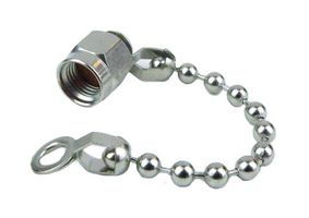 FAIRVIEW MICROWAVE SC2030 Connector Accessory, Dust Cap with Bead Chain, SMA Type Plug RF Connectors