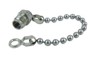 FAIRVIEW MICROWAVE SC2042C 2.4MM FEMALE OPEN CIRCUIT CONNECTOR CAP WITH 3.5 INCH CHAIN ROHS COMPLIANT: YES