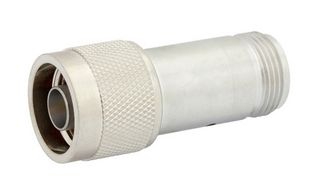 FAIRVIEW MICROWAVE SD3464 INNER DC BLOCK FROM 10 MHZ TO 18 GHZ WITH N CONNECTORS