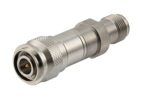 FAIRVIEW MICROWAVE SD8264 50 OHM TNC PLUG TO TNC JACK DC BLOCK INNER FROM 50MHZ TO 18GHZ RATED 200 VOLT IN STAINLESS STEEL