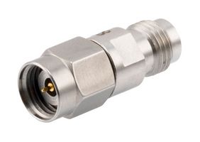 FAIRVIEW MICROWAVE SD8268 50 OHM 2.4MM PLUG TO 2.4MM JACK DC BLOCK INNER, 10MHZ TO 50GHZ VSWR1.3, RATED 50 VOLT IN STAINLESS STEEL