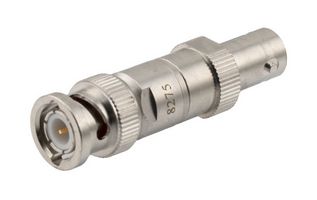 FAIRVIEW MICROWAVE SD8275 50OHM BNC PLUG TO BNC JACK DC BLOCK INNER FROM 30 MHZ TO 1000 MHZ RATED 1000 VOLT IN BRASS
