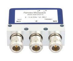 FAIRVIEW MICROWAVE SEMS-4056-SPDT-N SPDT FAILSAFE DC TO 12.4 GHZ ELECTRO-MEC