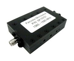 FAIRVIEW MICROWAVE SF15751 BANDPASS CAVITY FILTER OPERATING FROM 1.565 GHZ TO 1.585 GHZ WITH SMA FEMALE CONNECTORS ROHS COMPLIANT: YES