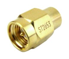 FAIRVIEW MICROWAVE ST2653 SMA MALE PLUG TERMINATION LOAD 1 WATTS TO 27 GHZ, GOLD PLATED STAINLESS STEEL, 1.25 VSWR, 250 WATTS PEAK POWER ROHS COMPLIANT: Y
