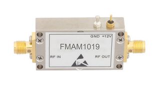 FAIRVIEW MICROWAVE FMAM1019 40 DB GAIN 0.8 DB NF LOW NOISE HIGH GAIN AMPLIFIER OPERATING FROM 1 GHZ TO 2 GHZ WITH 11 DBM P1DB AND SMA