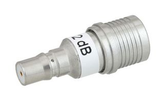 FAIRVIEW MICROWAVE FMAP1002-2 2 DB FIXED ATTENUATOR QMA MALE PLUG TO QMA FEMALE JACK UP TO 6 GHZ RATED TO 1 WATT, ROHS COMPLIANT: YES