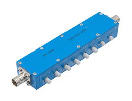 FAIRVIEW MICROWAVE FMAT1046 0 TO 91 DB STEP ATTENUATOR 75 OHM BNC FEMALE TO 75 OHM BNC FEMALE WITH 1 DB STEP RATED TO 2 WATTS UP TO 2.5 GHZ IN A PUSH BUTTON
