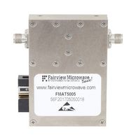 FAIRVIEW MICROWAVE FMAT5005 0 TO 63.5 DB PROGRAMMABLE TTL CONTROLLED STEP ATTENUATOR WITH A 0.5 DB STEP SMA FEMALE TO SMA FEMALE FROM 30 MHZ TO 3 GHZ ROHS C