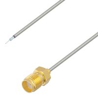 FAIRVIEW MICROWAVE FMCA1186-12 RF / Coaxial Cable Assembly, 12 ", 305 mm, FM-SR047CUTN, SMA Jack, Free End, 50 ohm