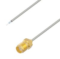 FAIRVIEW MICROWAVE FMCA1186-3 TEST PROBE PIGTAIL SMA FEMALE TO STRIPPED LEAD CABLE .047 COAX IN 3 INCH