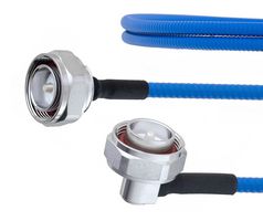 FAIRVIEW MICROWAVE FMCA1306-24 Low PIM RA 7/16 DIN Male to 7/16 DIN Male Plenum Cable SPP-250-LLPL Coax in 24 Inch