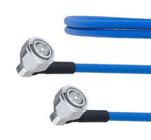 FAIRVIEW MICROWAVE FMCA1321-50CM LOW PIM RA 4.3-10 MALE TO RA 4.3-10 MALE PLENUM CABLE SPP-250-LLPL COAX IN 50 CM