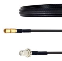 FAIRVIEW MICROWAVE FMCA1487-12 RF / Coaxial Cable Assembly, 12 ", 305 mm, LMR-100A, SMA Bulkhead Jack, SSMC Plug, 50 ohm