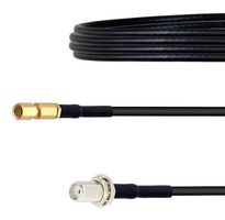 FAIRVIEW MICROWAVE FMCA1487-24 RF / Coaxial Cable Assembly, 24 ", 610 mm, LMR-100A, SMA Bulkhead Jack, SSMC Plug, 50 ohm