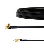 FAIRVIEW MICROWAVE FMCA1506-60 RA SSMC PLUG TO SSMC JACK BULKHEAD CABLE FM-SR086TBJ COAX IN 60 INCH