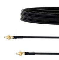 FAIRVIEW MICROWAVE FMCA1507-24 SSMC Jack Bulkhead to SSMC Jack Bulkhead Cable FM-SR086TBJ Coax in 24 Inch
