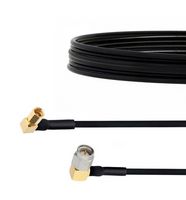 FAIRVIEW MICROWAVE FMCA1512-48 RA SMA MALE TO RA SSMC PLUG CABLE FM-SR086TBJ COAX IN 48 INCH