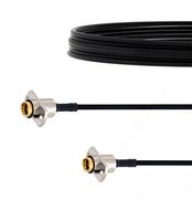 FAIRVIEW MICROWAVE FMCA1559-36 SLIDE-ON BMA JACK 2 HOLE FLANGE TO SLIDE-ON BMA JACK 2 HOLE FLANGE CABLE FM-SR086TBJ COAX IN 36 INCH