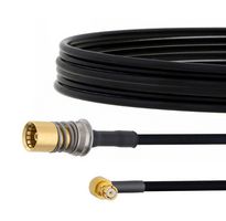 FAIRVIEW MICROWAVE FMCA1584-36 SNAP-ON BMA JACK TO RA SMP FEMALE CABLE FM-SR086TBJ COAX IN 36 INCH