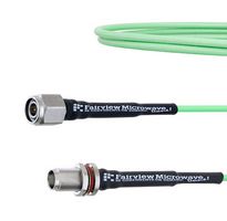 FAIRVIEW MICROWAVE FMCA1693-36 LOW LOSS TNC MALE TO TNC FEMALE BULKHEAD CABLE LL160 COAX IN 36 INCH