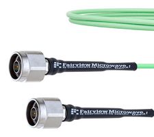 FAIRVIEW MICROWAVE FMCA1695-24 RF / Coaxial Cable Assembly, Low Loss, 24 ", 610 mm, LL160, N Type Plug, N Type Plug, 50 ohm