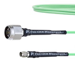FAIRVIEW MICROWAVE FMCA1713-24 RF / Coaxial Cable Assembly, Low Loss, 24 ", 610 mm, LL160, N Type Plug, SMA Plug, 50 ohm