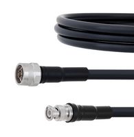 FAIRVIEW MICROWAVE FMCA1837-48 N MALE PLUG TO BNC MALE PLUG CABLE LMR-400-UF COAX UP TO 4 GHZ, 1.5 VSWR IN 48 INCH WITH TIMES MICROWAVE CONNECTORS