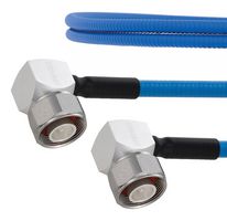 FAIRVIEW MICROWAVE FMCA1842-24 RF / Coaxial Cable Assembly, 24 ", 610 mm, SPP-250-LLPL, 4.1/9.5 Mini DIN Right Angle Plug