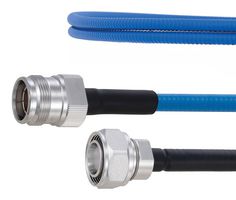 FAIRVIEW MICROWAVE FMCA1844-12 RF / Coaxial Cable Assembly, 12 ", 305 mm, SPP-250-LLPL, 4.3/10 Plug, 4.3/10 Jack, 50 ohm