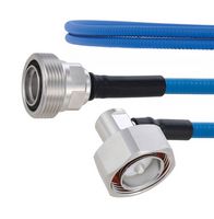 FAIRVIEW MICROWAVE FMCA1853-100CM PLENUM LOW PIM RA 7-16 DIN MALE TO 7-16 DIN FEMALE CABLE SPP-250-LLPL COAX IN 100 CM USING TIMES MICROWAVE PARTS