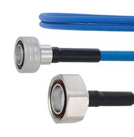 FAIRVIEW MICROWAVE FMCA1854-36 PLENUM LOW PIM SNAP-ON 4.3-10 MALE TO 7-16 DIN MALE CABLE SPP-250-LLPL COAX IN 36 INCH USING TIMES MICROWAVE PARTS